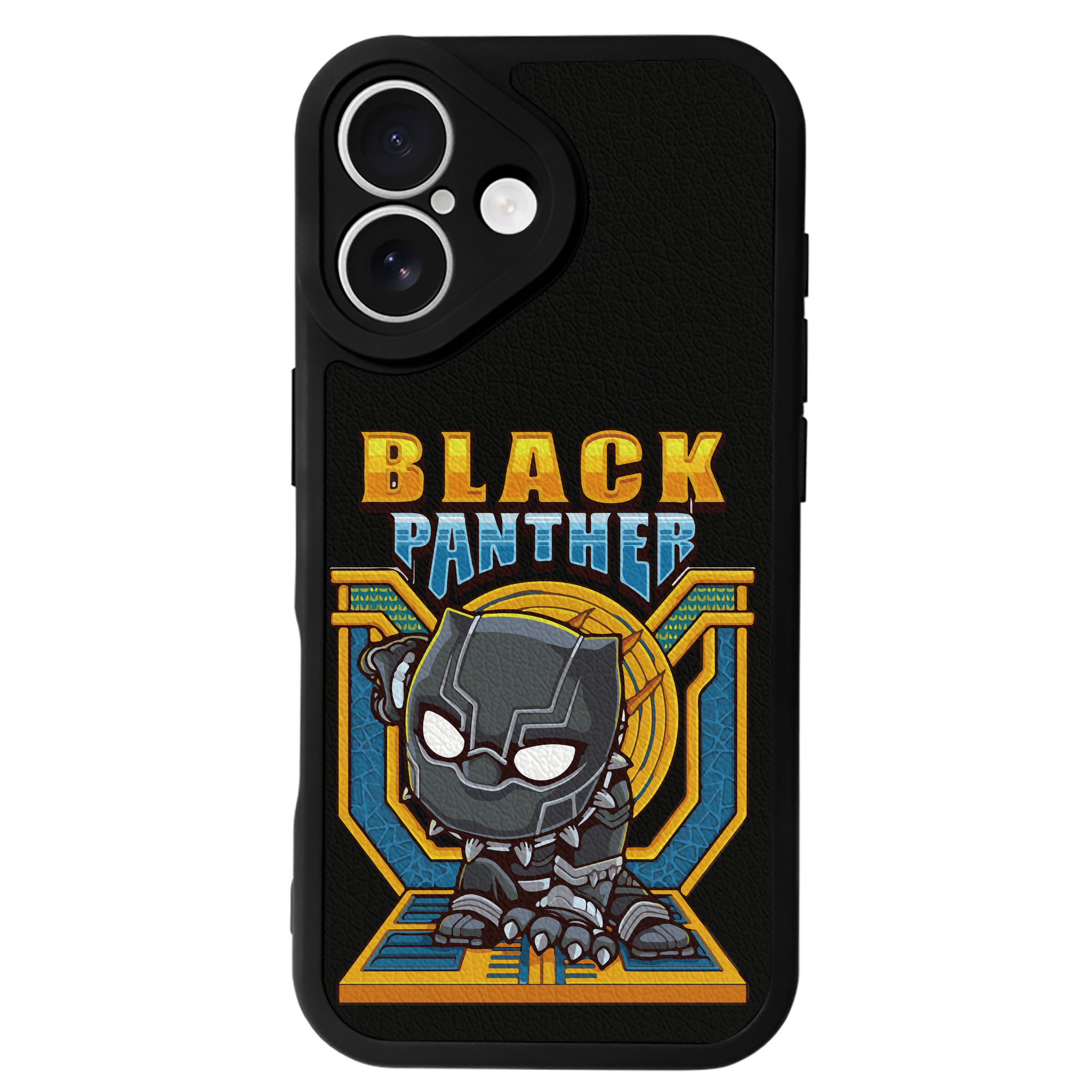 （画像用） アベンジャーズ The Avengers 【iPhone 16シリーズ対応】シリコンスマホケース（レザー調） 材質：シリコン